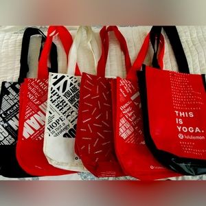 Lululemon tote yoga retail bag